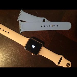 Apple Watch rose gold series 1 size 38 mm